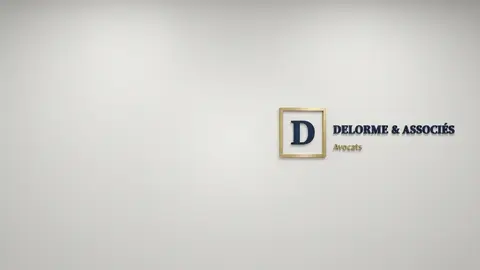 Plain wall – understated – Delorme & Associés (fictif)